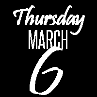 Thursday, March 6