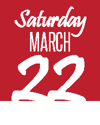 Saturday, March 22
