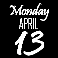 Monday, April 13