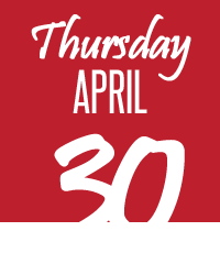 Thursday, April 30