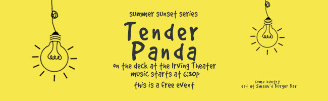 Summer Sunset Series featuring Tender Panda