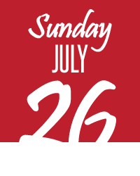 Sunday, July 26