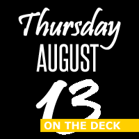 Thursday, August 13