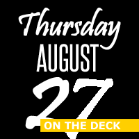 Thursday, August 27