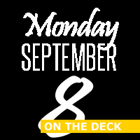 Monday, September 8