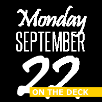 Monday, September 22
