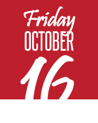 Friday, Ocotober 16
