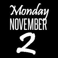 Monday, November 2