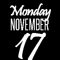 Monday, November 17