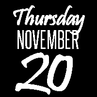 Thursday, November 20